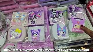 LÁMPARAS, AUDÍFONOS, BOLSAS, MOCHILAS, PIJAMAS Y MUCHA MERCANCÍA KAWAII