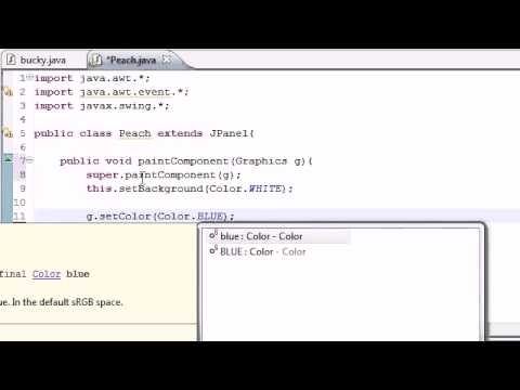 Java Programming Tutorial   84   Drawing Graphics