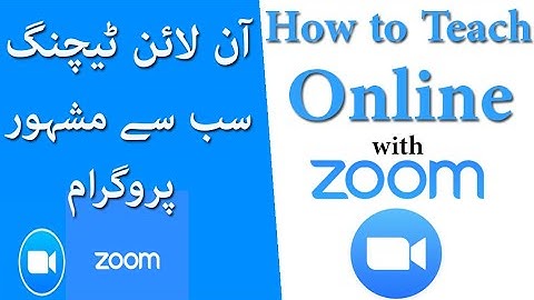 how to teach online with zoom for beginners / How to use Zoom for Remote and Online meetings