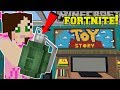 Minecraft: TOY STORY LIVING ROOM - FORTNITE BATTLE ROYALE - Modded Mini-Game