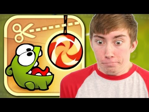 CUT THE ROPE (iPhone Gameplay Video) - YouTube