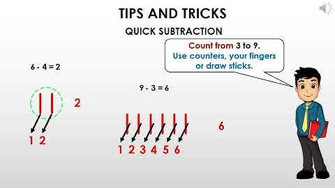 UNIT 2 ADDITION AND SUBTRACTION (QUICK SUBTRACTION)