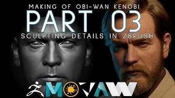 Making of Obi-Wan Kenobi PART 03 Sculpting details in Zbrush