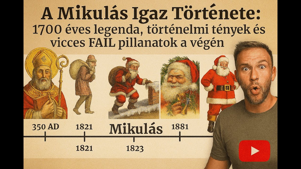 A Mikulás Igaz Története: 1700 éves legenda, történelmi tények és vicces FAIL pillanatok a végén