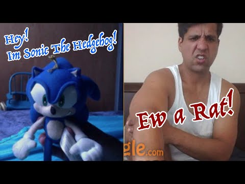 Sonic Plush - Sonic goes on Omegle