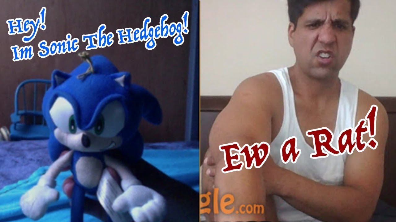 Sonic Plush - Sonic выходит на Omegle