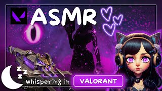 ASMR Valorant 🎧 Relaxing Whispers 💤 Unrated Reyna Gameplay 💜