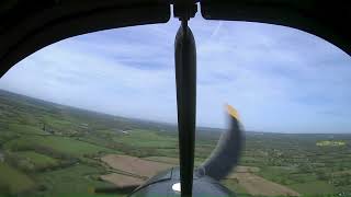 POV: de Havilland Chipmunk Flight | Biggin Hill to Headcorn | Classic RAF Trainer Cockpit View