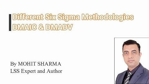 Different Six Sigma Methodologies - DMAIC & DMADV