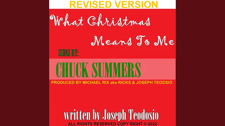 What Christmas Means to Me by Joseph Teodosio (fea...