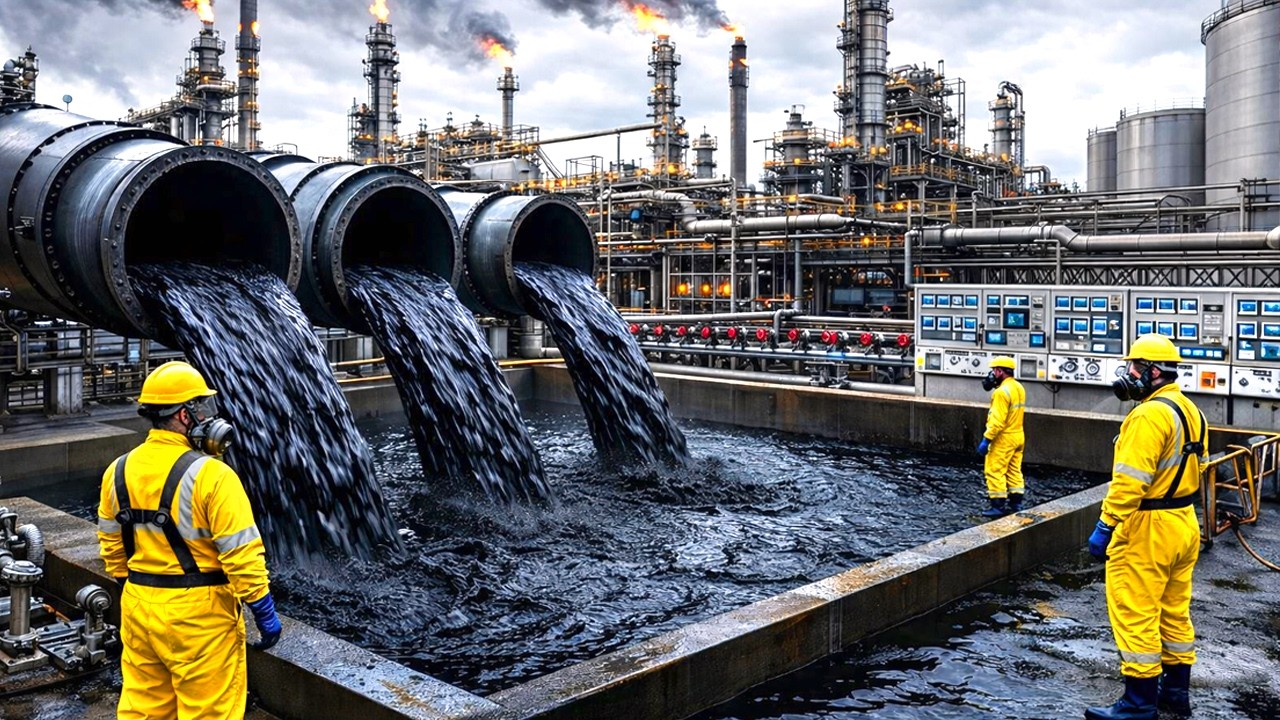 CUM se FACE BENZINA ⛽ | ÎN INTERIORUL CELEI MAI AVANSATE RAFINĂRII