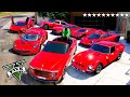 GTA 5 - Stealing Celebrity Cars with Franklin! (Real Life Cars #178)