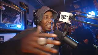 Rome Streetz freestyle over Just Blaze beats on Shade 45’s Showoff Radio w/ Statik Selektah 10.26.23