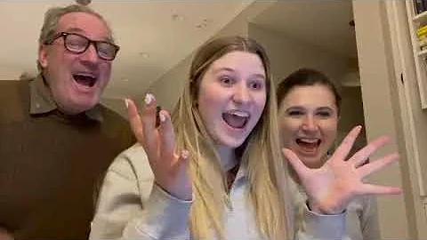 Scholarship recipients react to receiving the Morehead-Cain