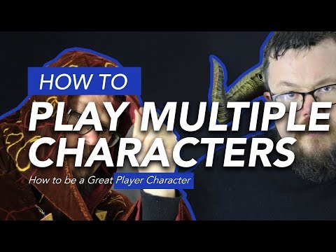 Guild Master Gaming: Playing More Than One Character Or Non-Player  Characters In a Role-Playing Game