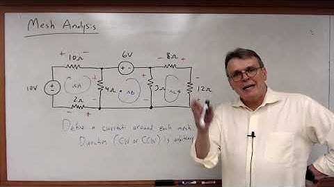 EECE 2112 Module 23:  Introduction to Mesh Analysis