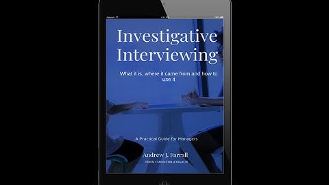 Investigative Interviewing