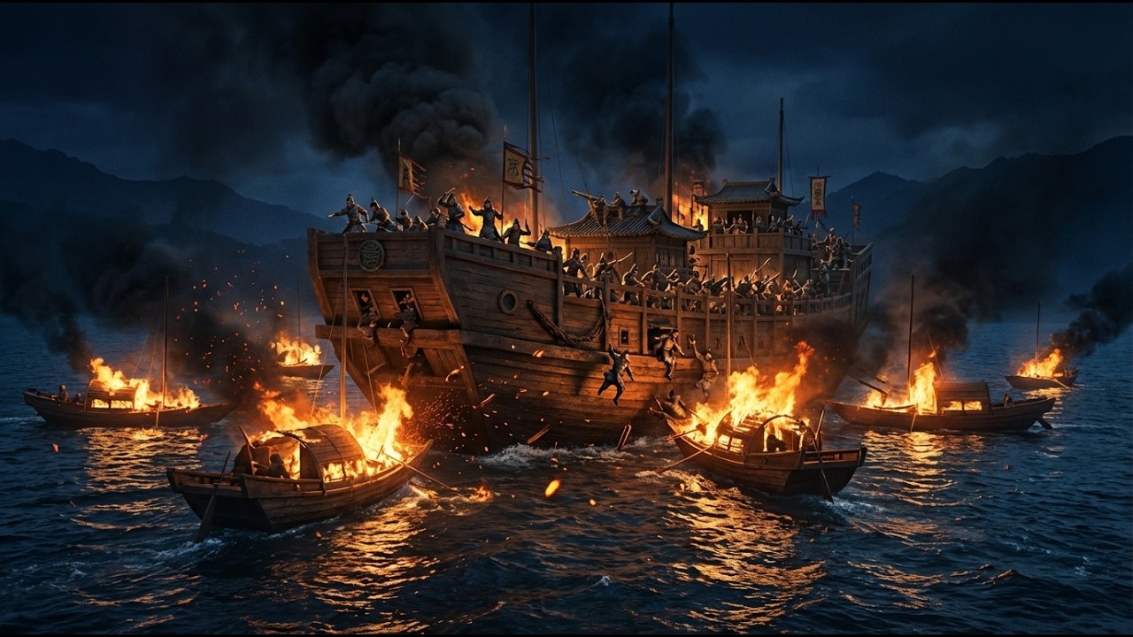 The Battle Behind the COLLAPSE of the Mongol Empire in China | Lake Poyang 1363