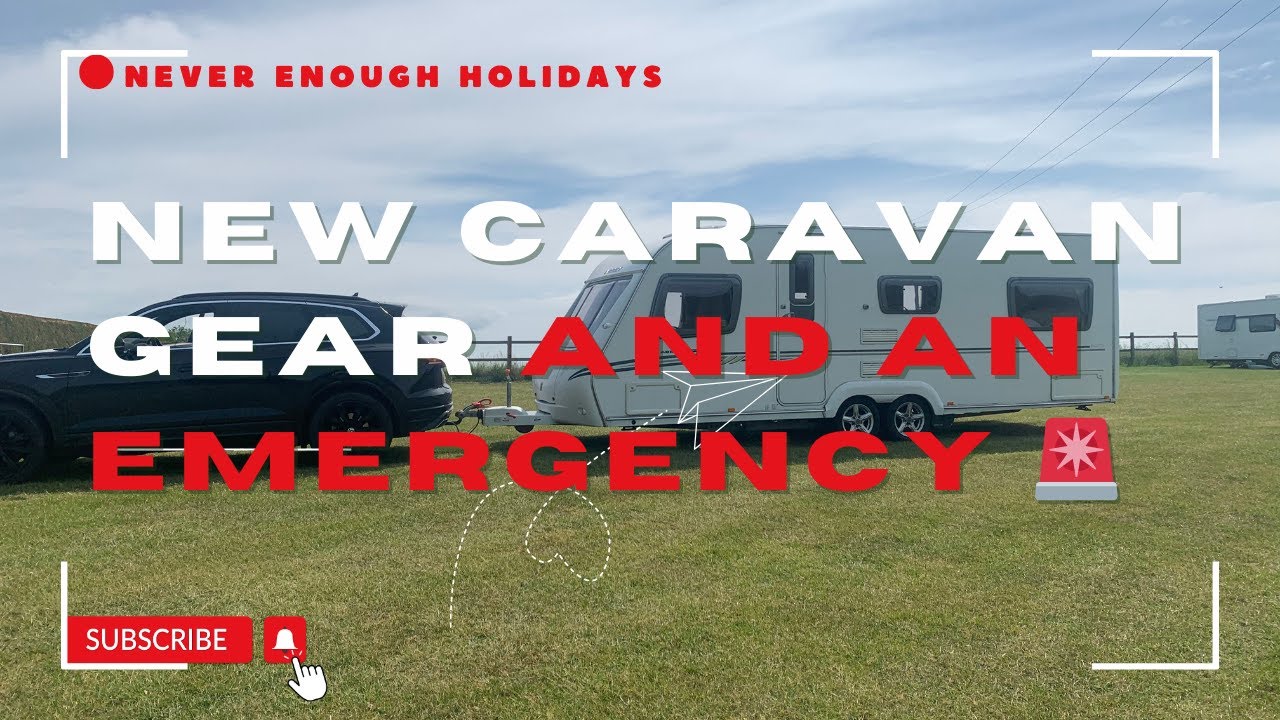 CARAVAN ACCESSORIES HAUL, Fitting New Jockey Wheel + Emergency Surgery Just Before Our Trip!