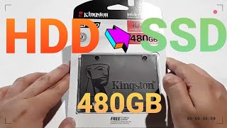 SIN ESTO dejara de SERVIR tu laptop | 480GB KINGSTON | EL VITCES