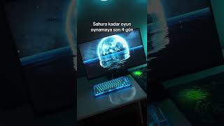 Yaklaşıyorrr 😝 #bilgisayar #setup #ramazan #sahur #keşfet