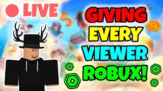 Roblox Live Giving away VBucks to my viewers! (over 1m+ Robux!)