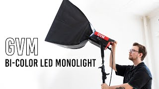 GVM Pro SD650B Bi-Color LED Monolight