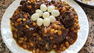 من اطباق عيد الأضحى  🐏المروزية المغربية التقليدية mrouzia و خبز العيد 😊 انتم طلبتو و انا لبيت الطلب