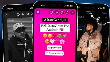 InstaGen V3 New Update 🔥 Full iOS Instagram | iOS 17.4 Emojis & Fonts | Round Edge Story With Timer!