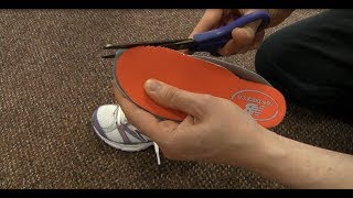 How to | Trim inserts for shoe fit