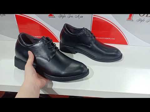 Video Giày nam tăng chiều cao 8cm cao cấp và siêu nhẹ. Mã... - youtube