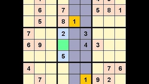 How to Solve New York Times Sudoku Hard Oct 1, 2019