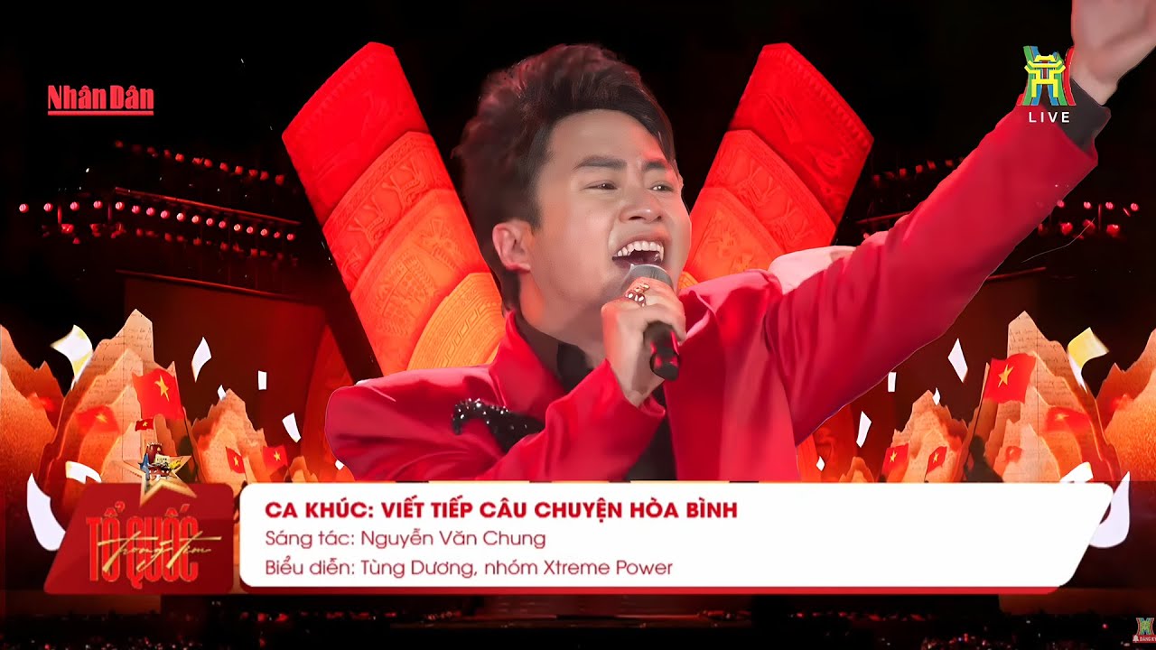 Viết Tiếp Câu Chuyện Hoà Bình - Tùng Dương Bùng Nổ Cảm Xúc Concert Quốc Gia Viết Tiếp Câu Chuyện Hoà Bình - Tùng Dương Bùng Nổ Cảm Xúc Concert Quốc Gia