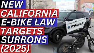 New California E-Bike Law Targets Surrons #ebike #ebikelaws #surron