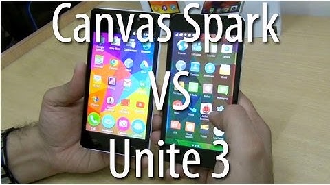 Micromax Unite 3 VS Micromax Canvas Spark- Detailed Comparison