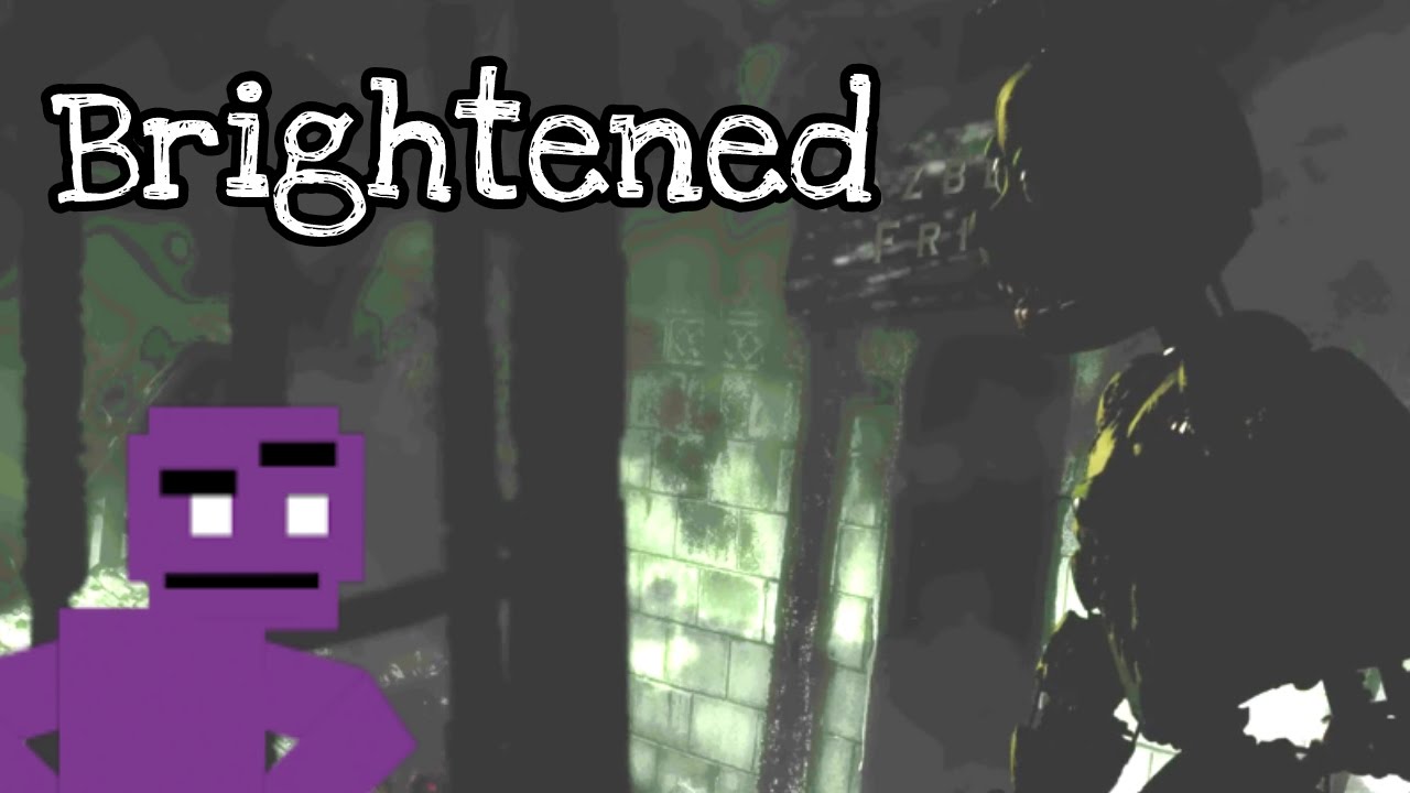 Springtrap Ending Brightened Sister Location Custom Night Youtube