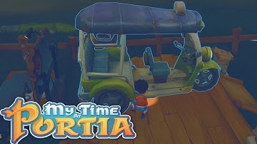 DEE DEE TRANSPORT | My Time At Portia playthrough - Ep 11