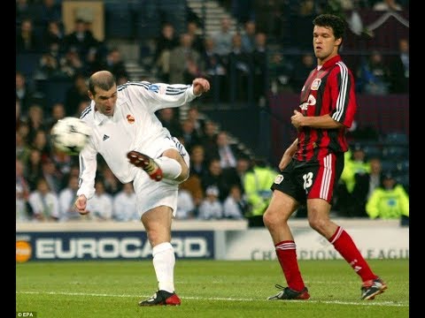 Zinedine Zidane Goal vs Bayer Leverkusen Final 2002 (All angles)