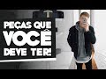 10 Peças INDISPENSÁVEIS no GUARDA ROUPA MASCULINO, quais são elas?