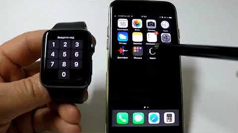 Как убрать пароль на Apple Watch