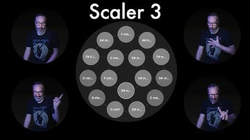 A Guitarist Making Music With Scaler 3