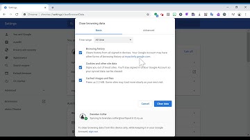 Chrome OS - how to delete your Browsing History on a Chromebook