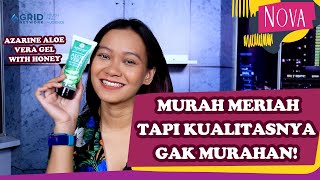 REVIEW AZARINE ALOE VERA GEL ALL IN ONE, GEL LOKAL MULTIFUNGSI DIBAWAH 50 RIBU!