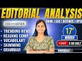 Editorial Analysis | 17th March, 2026 | Vocab, Grammar, Reading, Skimming | Nimisha Bansal