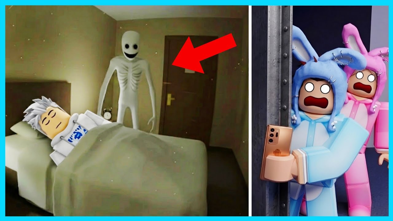 MIPAN & ZUZUZU Lihat Penampakan Anomali Mengerikan Di Kamar Hotel Nya! ROBLOX