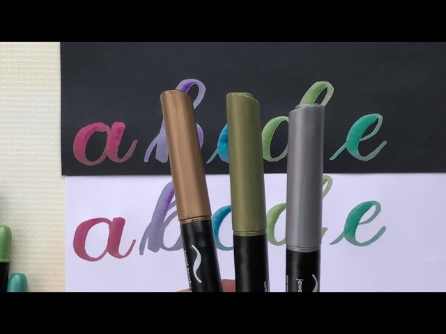 Calligraphy Demo - What's Inside the Deluxe Lettering Kit? 
