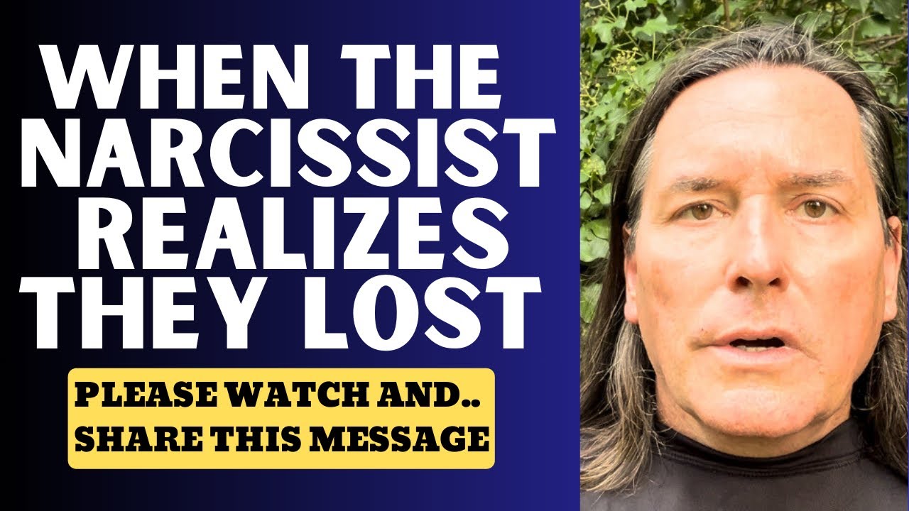 WHEN THE NARCISSIST REALIZES THEY LOST - YouTube