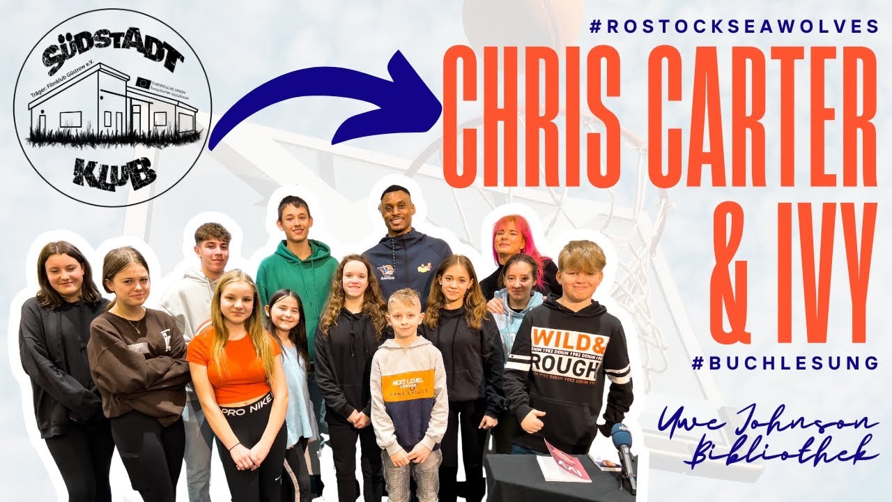 Chris Carter & IVY - Lesung in der Uwe Johnson-Bibliothek Güstrow (Südstadtklub Güstrow)