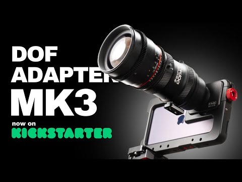 Beastgrip DOF Adapter MK3 is funded on Kickstarter! The most cinematic tool for mobile filmmakers.