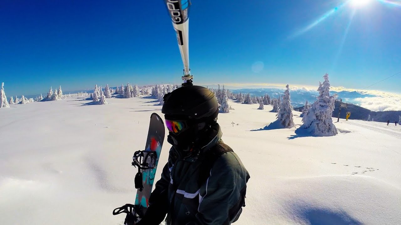 GoPro Snowboarding Slow Ride Kopaonik 2015 YouTube
